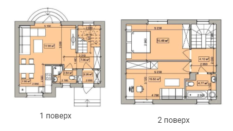 Таунхаус 75 м² в Таунхаусы на Молодежной от 15 600 грн/м², с. Гатное