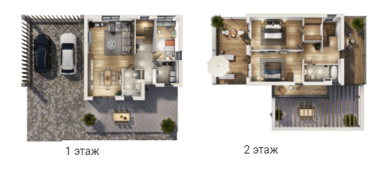 Коттедж 177 м² в КП Vivere от застройщика, с. Новые Безрадичи