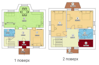 Котедж 162.8 м² в КМ Нова Березівка від 14 251 грн/м², с. Березівка