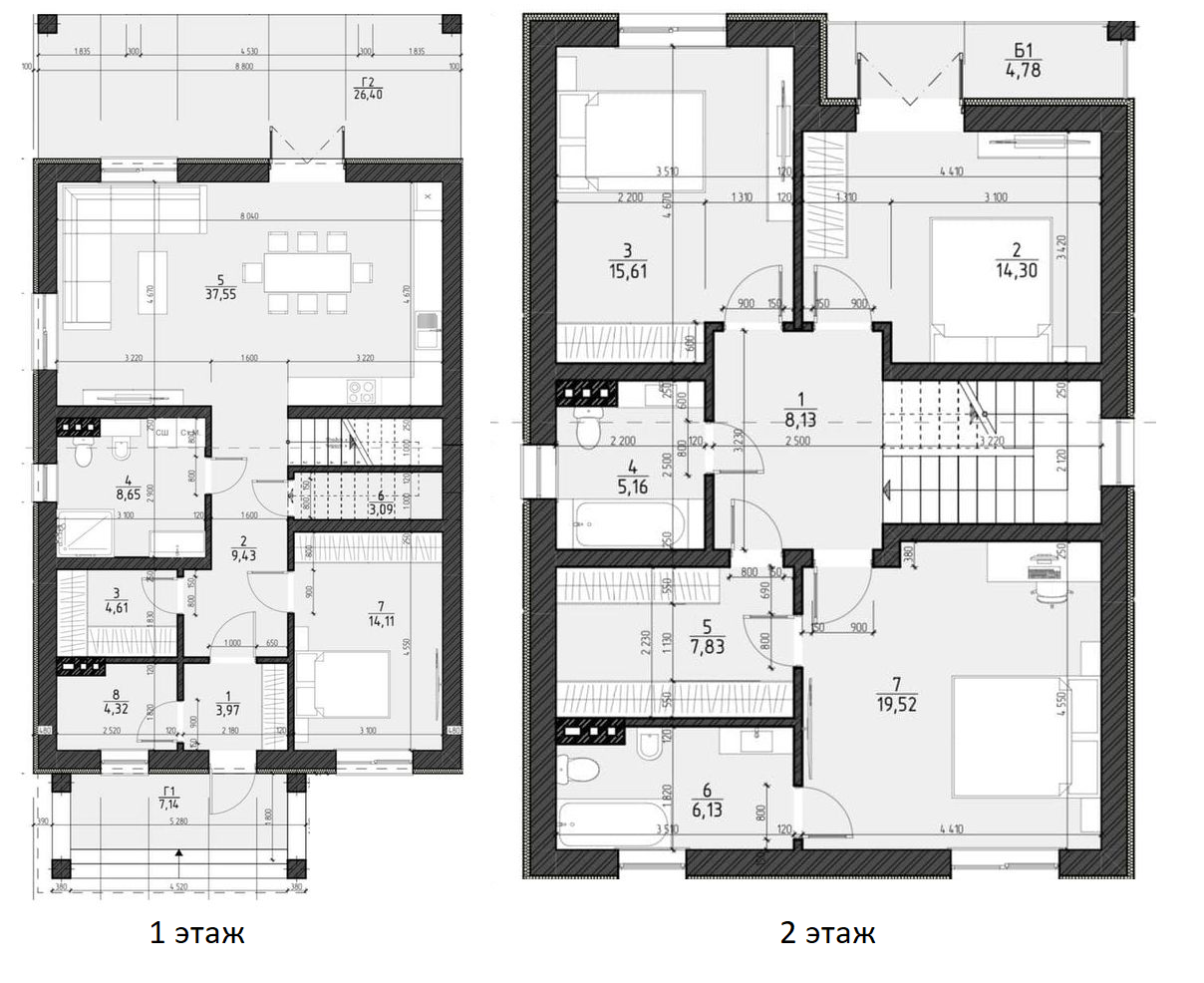 Котедж 190 м² в КМ Realist від 32 421 грн/м², с. Крюківщина