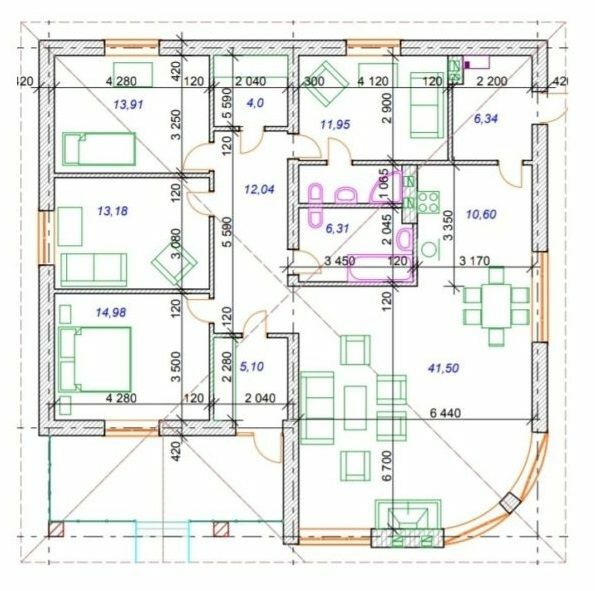 Коттедж 150 м² в КГ Лесное-3 от 28 623 грн/м², пгт Гостомель