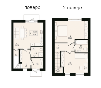 Таунхаус 83.66 м² в КМ Eurovillage 2 від 18 527 грн/м², Хмельницький