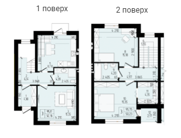 Таунхаус 95 м² в КМ Eurovillage 2 від 18 526 грн/м², Хмельницький