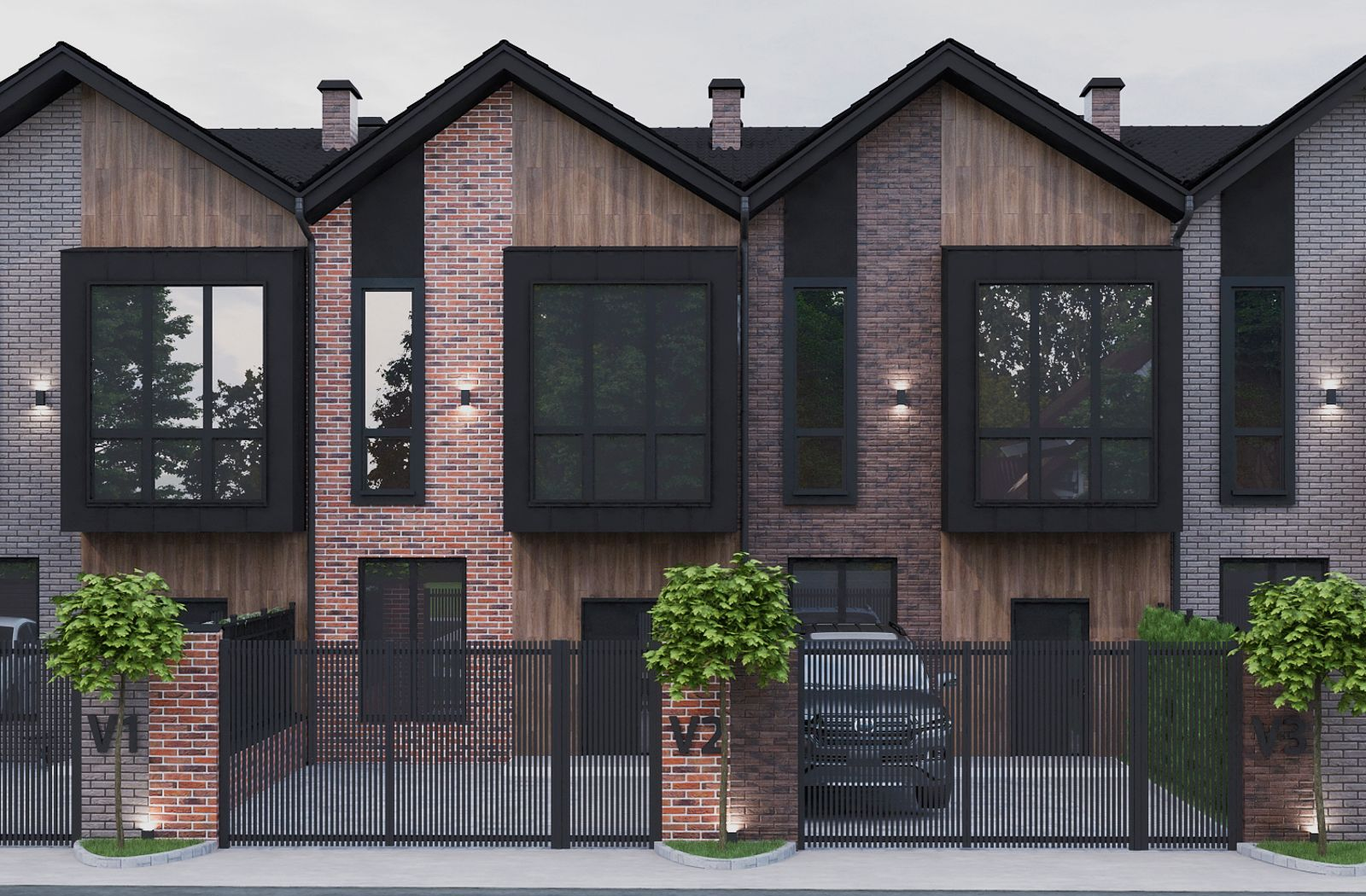 КМ V8 townhouse