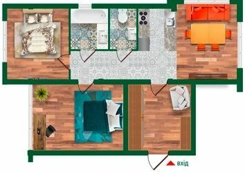 2-комнатная 88.9 м² в КД Greenhouse от 42 150 грн/м², Киев