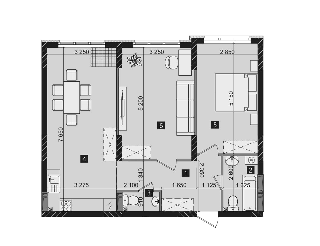 2-кімнатна 71.6 м² в ЖК LIKO-GRAD Perfect Town від 28 000 грн/м², Київ