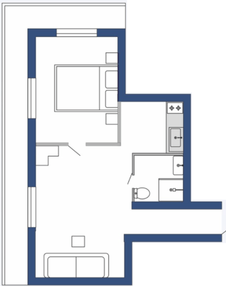 2-кімнатна 55.3 м² в ЖК Сузір'я 2020 від 14 500 грн/м², Кропивницький