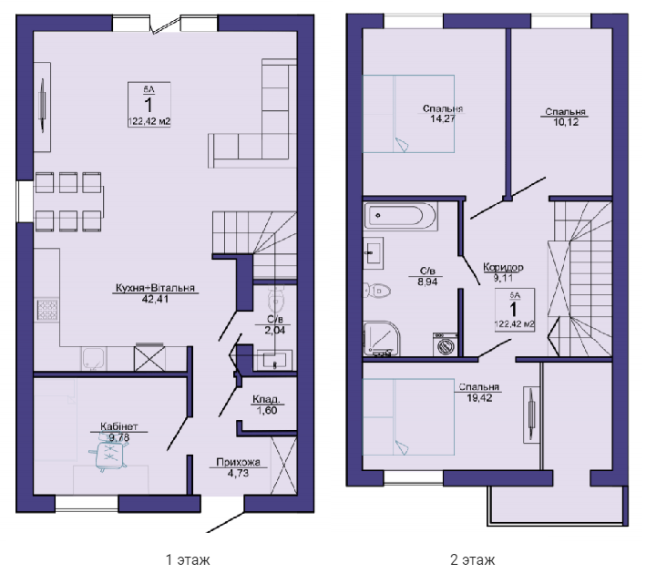 Таунхаус 120 м² в Таунхаус SIB Home от 21 000 грн/м², г. Буча