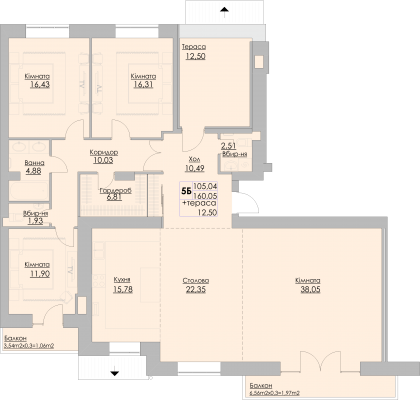 5+ комнат 172.55 м² в ЖК Греків Ліс от 16 950 грн/м², г. Умань