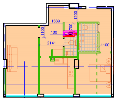 2-комнатная 68.19 м² в ЖК Central Park от 34 500 грн/м², Днепр