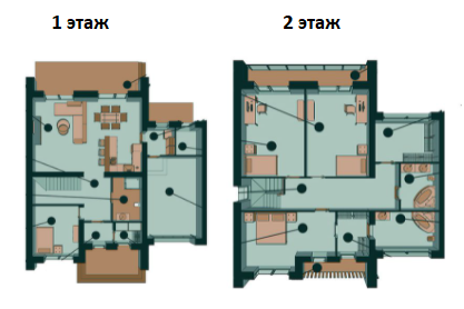 Котедж 255 м² в КМ GREEN WALL від 21 490 грн/м², с. Зміїнець