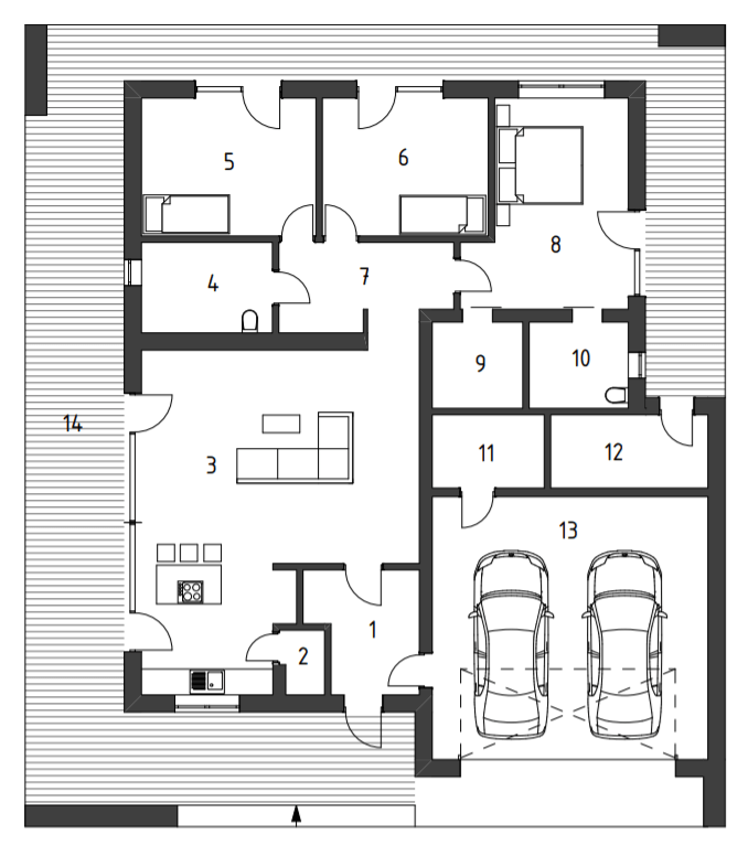 Котедж 200 м² в КМ RAY-ELENOVKA від 38 800 грн/м², с-ще Рай-Оленівка