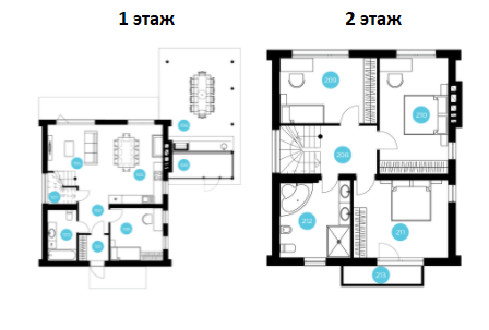 Коттедж 132.05 м² в КП BELLAGGO от 37 486 грн/м², с. Осещина