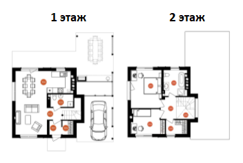 Котедж 83.84 м² в КМ PALLO ALTO від 35 067 грн/м², с. Гора