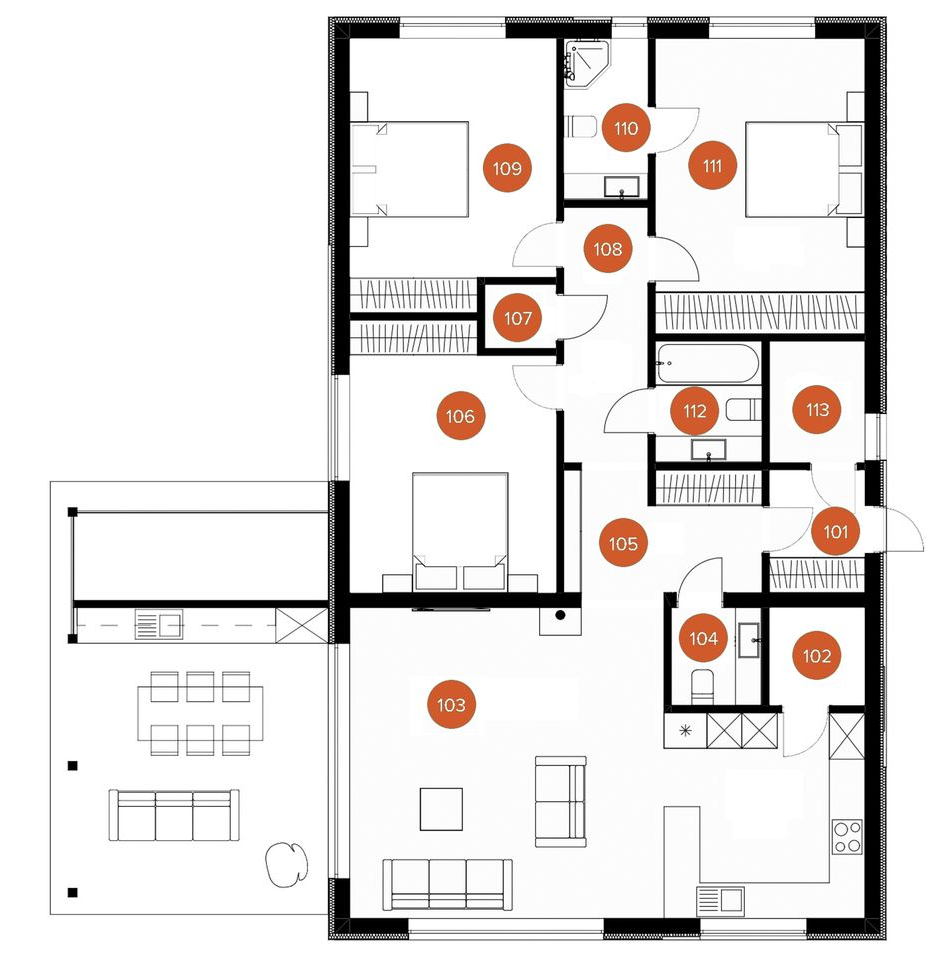 Котедж 121.25 м² в КМ PALLO ALTO від 34 227 грн/м², с. Гора