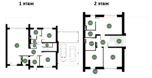 Коттедж 196.54 м² в КП QP от 36 685 грн/м², с. Ходосовка