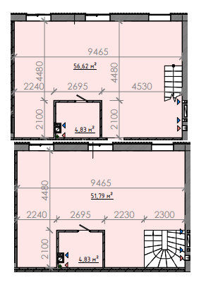 Дворівнева 118.07 м² в ЖК Osnova від 19 450 грн/м², Запоріжжя