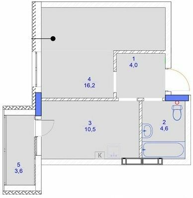 1-комнатная 38.9 м² в ЖК Садочок от 28 000 грн/м², с. Новоселки