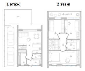 Дуплекс 87.45 м² в КП Gardd House Eco Village от 15 094 грн/м², с. Рожны