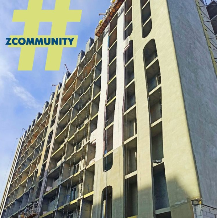 Хід будівництва ЖК Z community, черв, 2021 рік