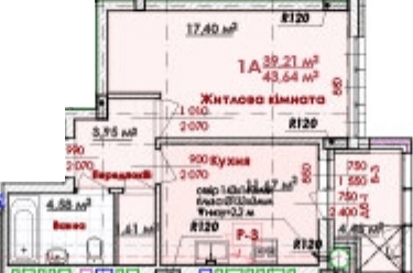 1-комнатная 43.64 м² в ЖК Соняшник от 18 500 грн/м², Львов