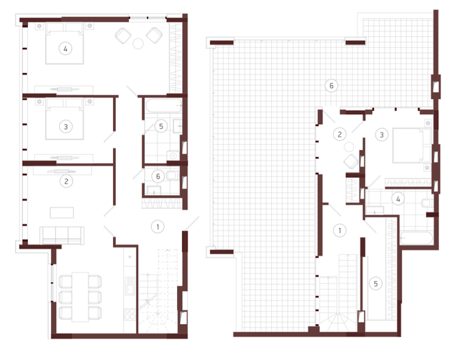 Дворівнева 237.91 м² в ЖК Obolon Plaza від 79 650 грн/м², Київ