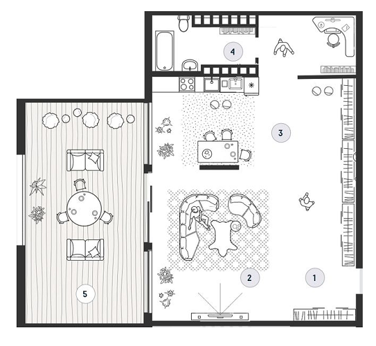 1-кімнатна 89.9 м² в ЖК Club House GREY від 22 000 грн/м², м. Кривий ріг