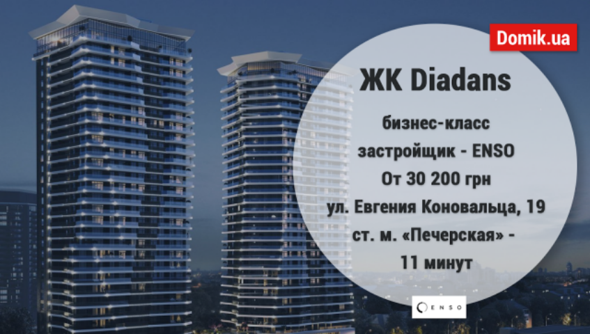 Полный обзор ЖК Diadans в инфографиках  