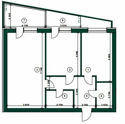 2-кімнатна 88.16 м² в ЖК ParkVille від 42 050 грн/м², Харків