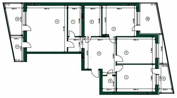 3-кімнатна 149.26 м² в ЖК ParkVille від 44 350 грн/м², Харків