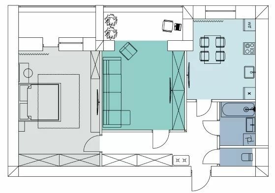 2-кімнатна 79.8 м² в ЖК Comfort House від 18 500 грн/м², с. Липини