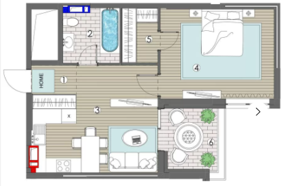 1-кімнатна 50.52 м² в ЖК MAVERICK RESIDENTIAL COMPLEX від 33 300 грн/м², Київ