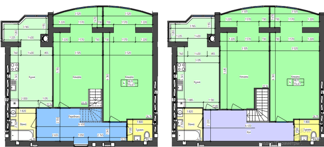 Дворівнева 174.67 м² в ЖК Ковалівський від 13 200 грн/м², Кропивницький