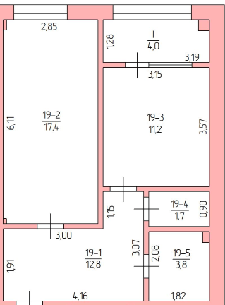 1-комнатная 50.9 м² в ЖК The Loft от 8 500 грн/м², г. Новая Каховка