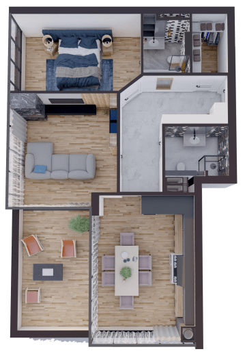 2-комнатная 85.67 м² в ЖК Замкова Брама от 41 800 грн/м², г. Белая Церковь