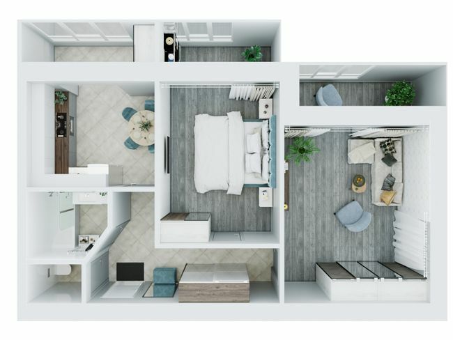 2-кімнатна 72.6 м² в ЖК Living Park "Нова Будова-2" від 29 850 грн/м², с. Мукша Китайгородська