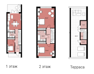 Таунхаус 111.4 м² в Таунхауси Lagom House від 23 250 грн/м², с. Нові Петрівці