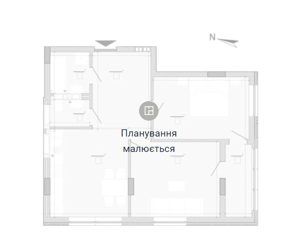 Помещение свободного назначения 71.89 м² в ЖК Голоські кручі от 29 453 грн/м², Львов