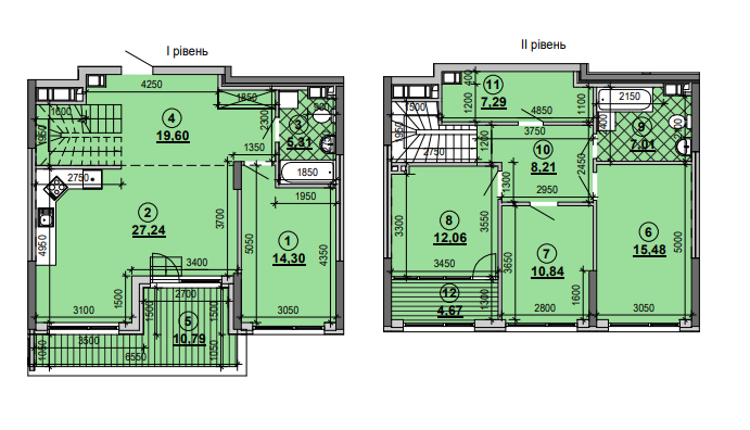 Двухуровневая 132.26 м² в ЖК Great от 28 435 грн/м², Киев