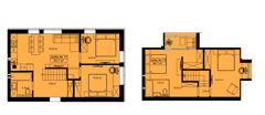 Дворівнева 94.7 м² в КБ Bulgakoff Residence від 26 600 грн/м², м. Буча