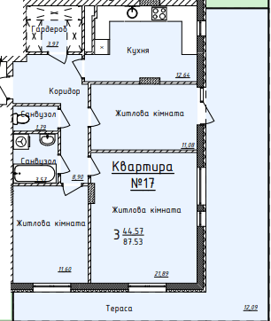 3-комнатная 84 м² в ЖК Globus Elite от 64 950 грн/м², Львов
