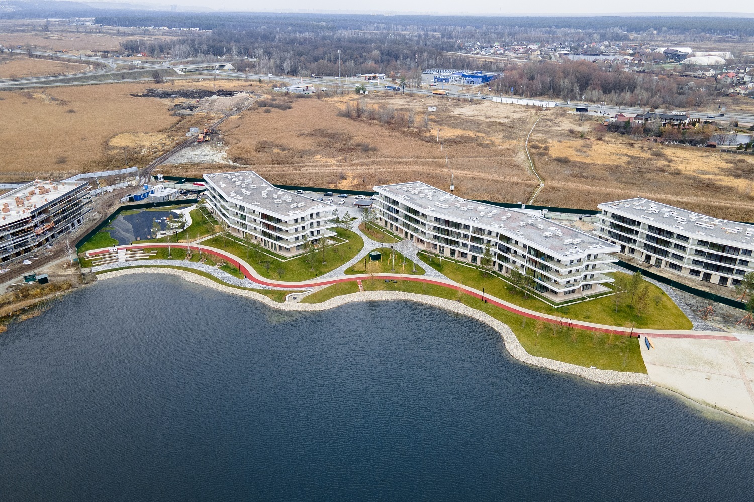 Ход строительства ЖК Park Lake City, ноя, 2021 год