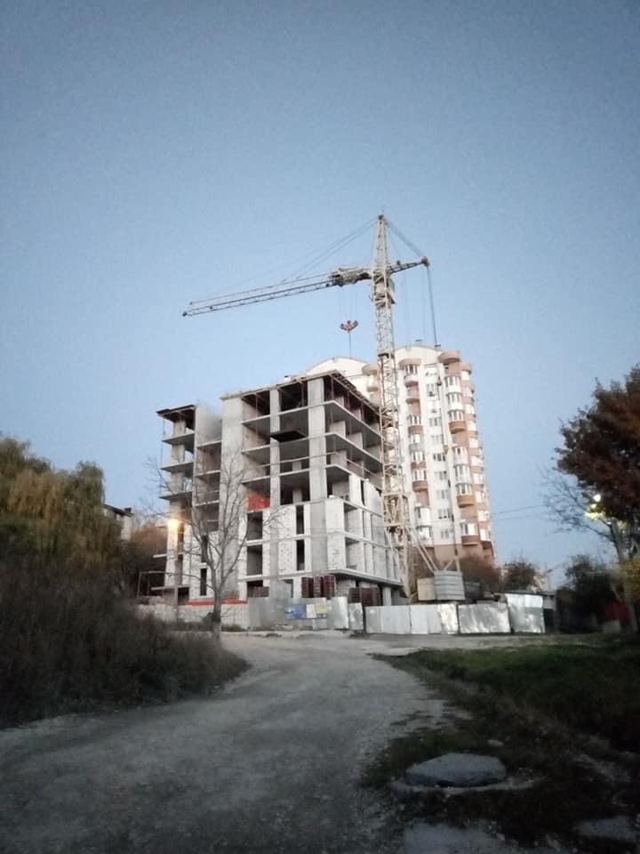 Ход строительства ЖК Адамант, окт, 2021 год