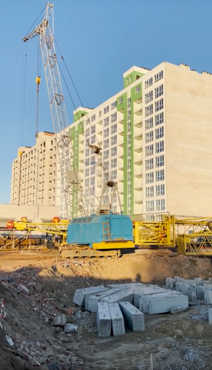 Ход строительства ЖК Александровский, ноя, 2021 год