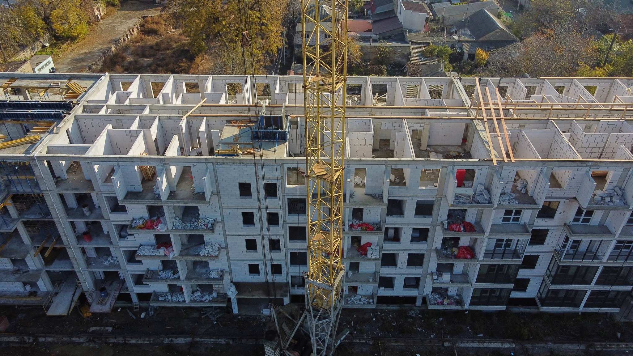 Ход строительства ЖК Акварель-7, ноя, 2021 год
