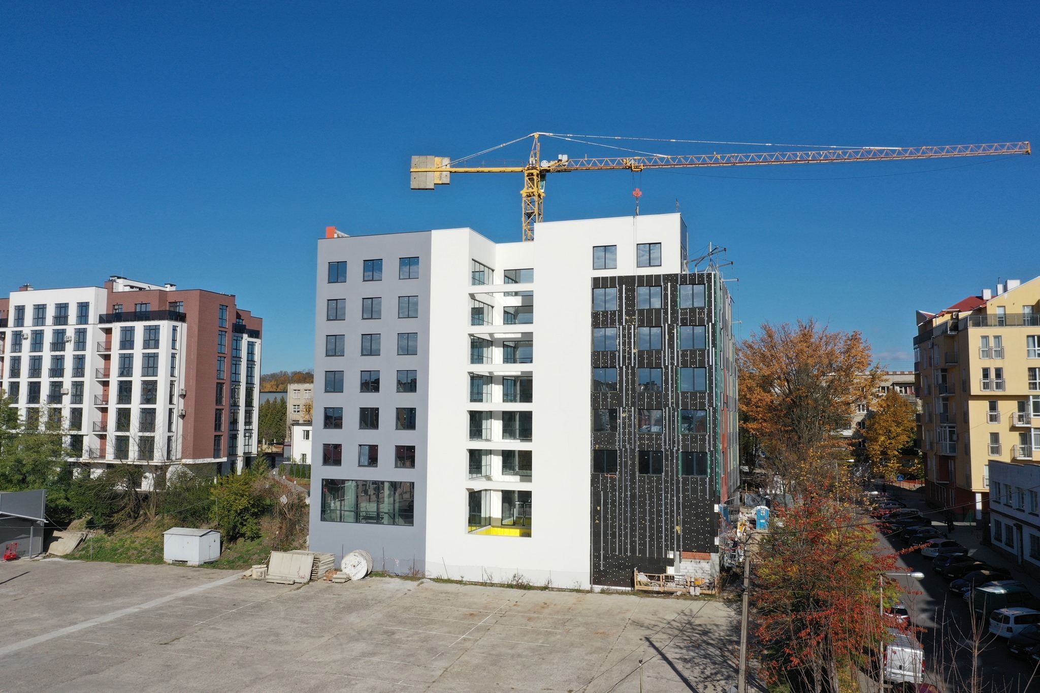 Хід будівництва Апарт-комплекс LEV CITY, жовт, 2021 рік