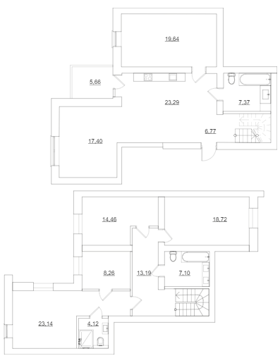 Двухуровневая 168.62 м² в ЖК Desna Park Residence от 16 150 грн/м², с. Зазимье