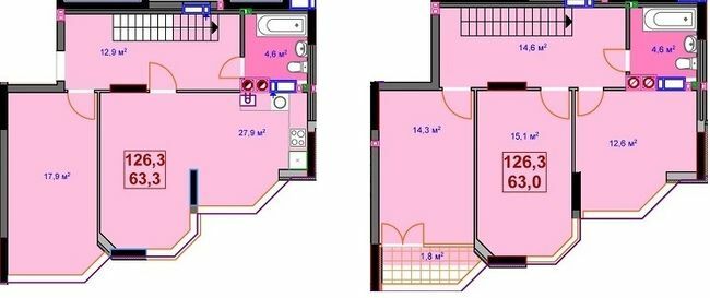 Дворівнева 126.3 м² в ЖК Сяйво 2 від 22 000 грн/м², м. Ірпінь