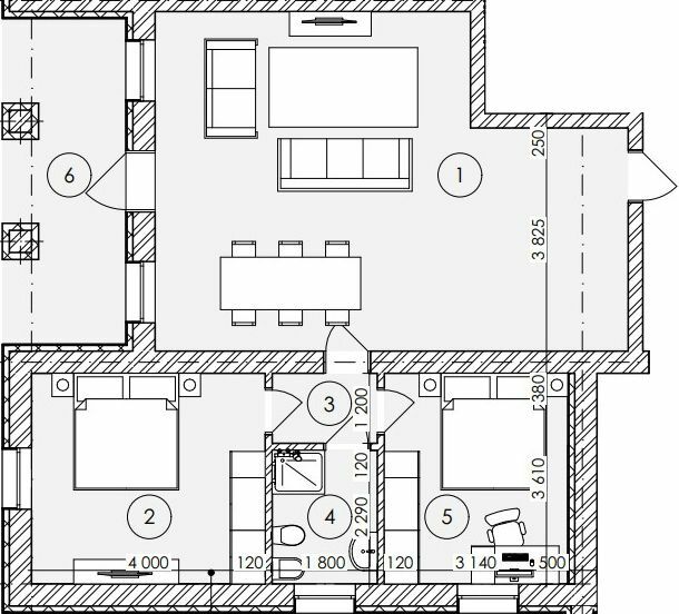 3-комнатная 79.34 м² в КД FAMILY BOTANIQ GARDEN от 36 950 грн/м², с. Лесники