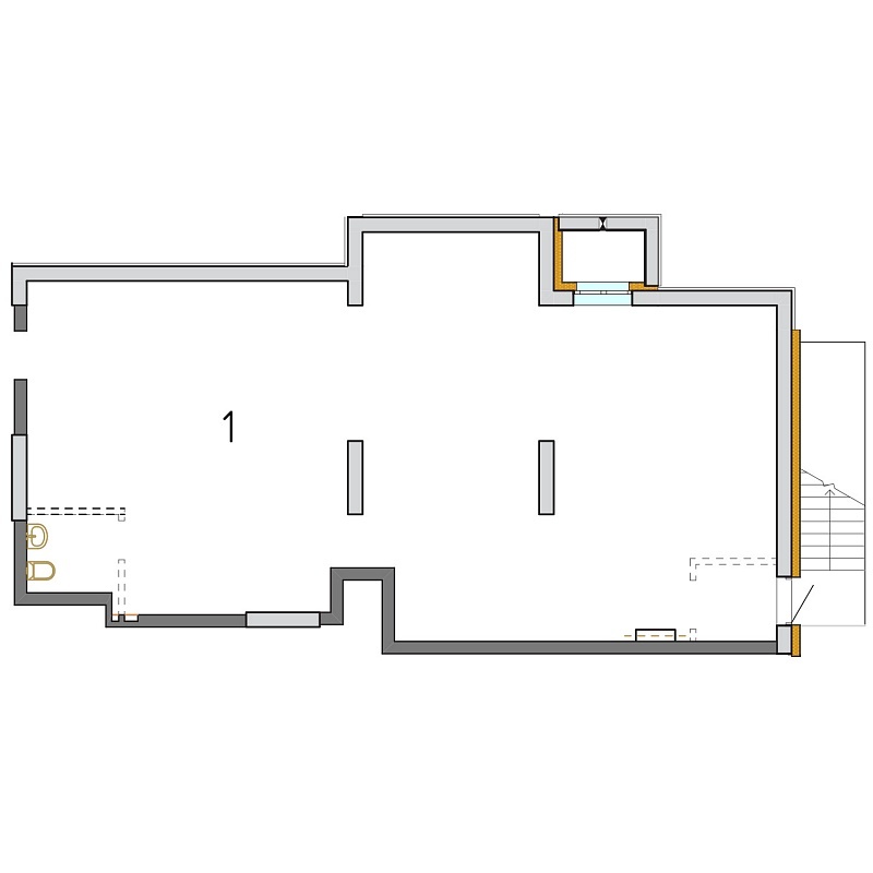 Помещение свободного назначения 106.76 м² в ЖК Лесной квартал от 17 500 грн/м², г. Бровары